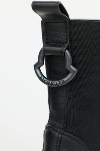 Moncler Leather Larue Chelsea Boot
