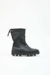 Moncler Leather Moscova Ankle Boot