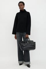 Moncler Leather & Nylon Padded Evera Bag