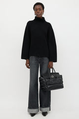 Moncler Leather & Nylon Padded Evera Bag