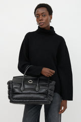 Moncler Leather & Nylon Padded Evera Bag