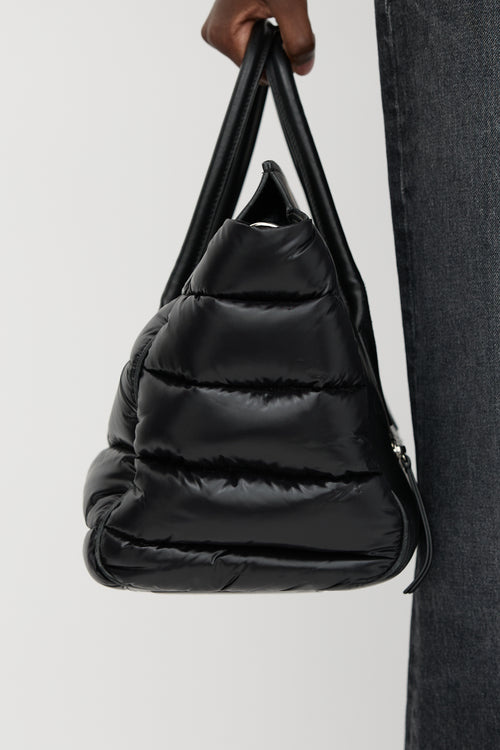 Moncler Leather & Nylon Padded Evera Bag