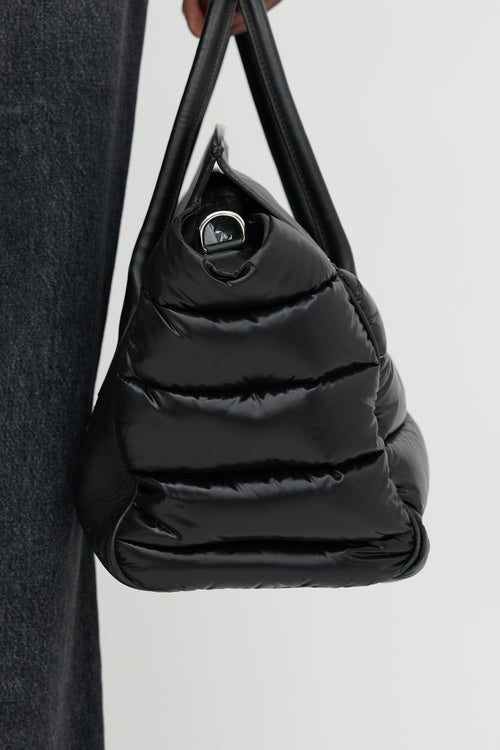 Moncler Leather & Nylon Padded Evera Bag