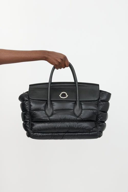 Moncler Leather & Nylon Padded Evera Bag