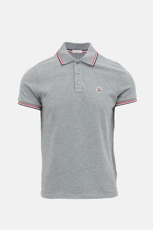 Moncler Logo Patch Polo