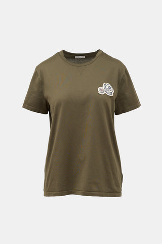 Moncler Logo Patch T-Shirt