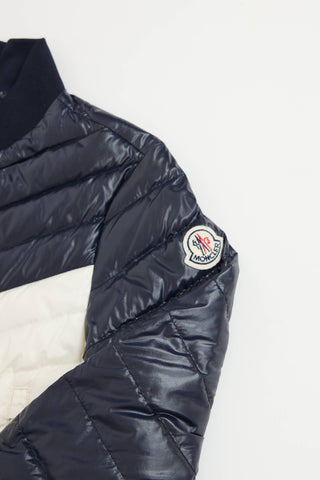 Moncler Kids Bomber Puffer Jacket