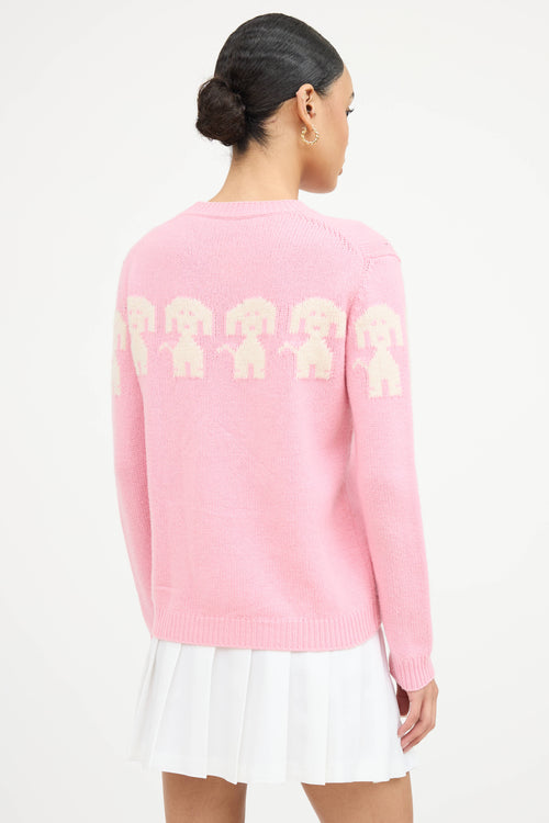 Moncler Wool Graphic Sweater