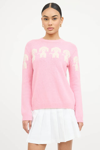 Moncler Wool Graphic Sweater