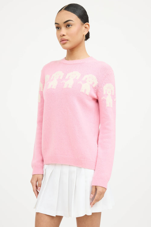 Moncler Wool Graphic Sweater