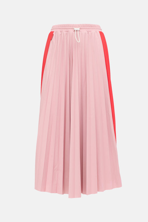 Moncler Pleated Gonna Skirt