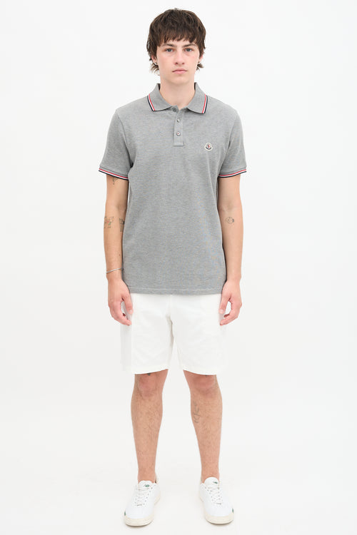 Moncler Piqué Knit Polo