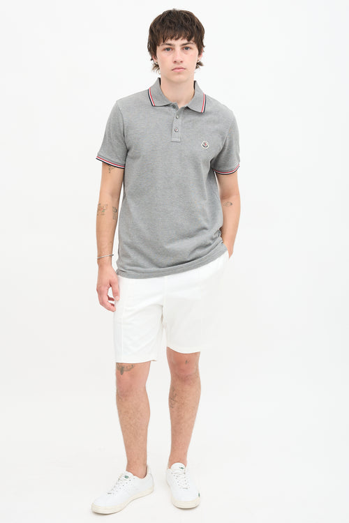 Moncler Piqué Knit Polo