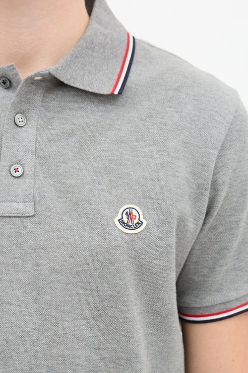Moncler Piqué Knit Polo