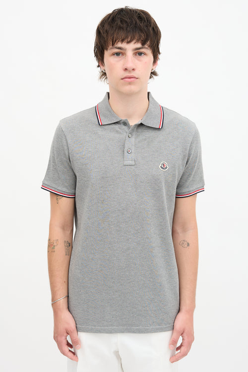 Moncler Piqué Knit Polo