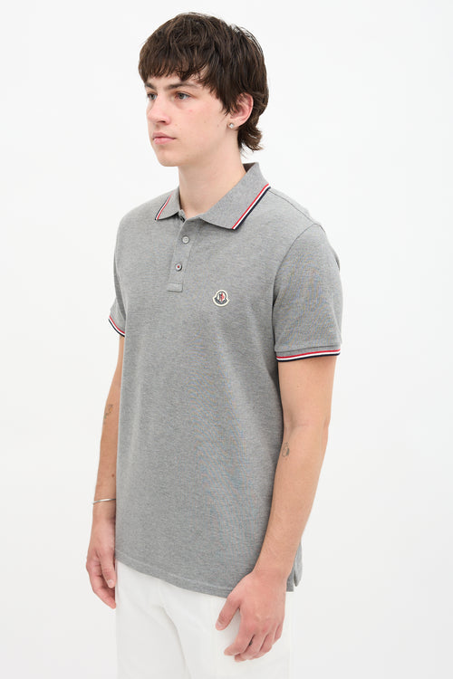 Moncler Piqué Knit Polo