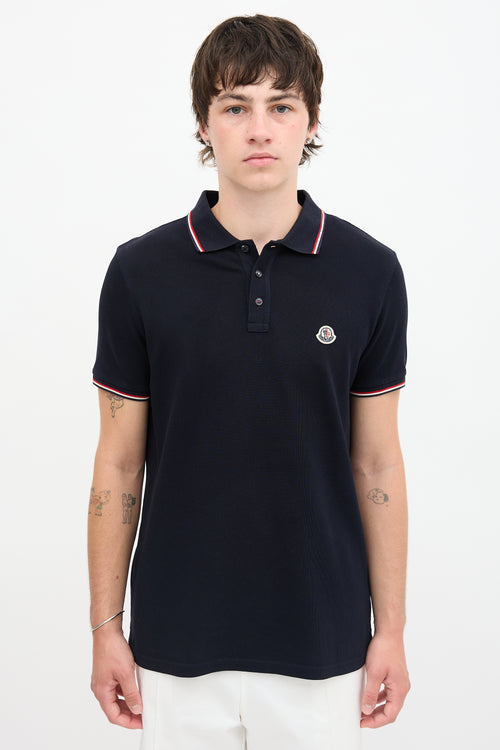 Moncler Piqué Knit Polo