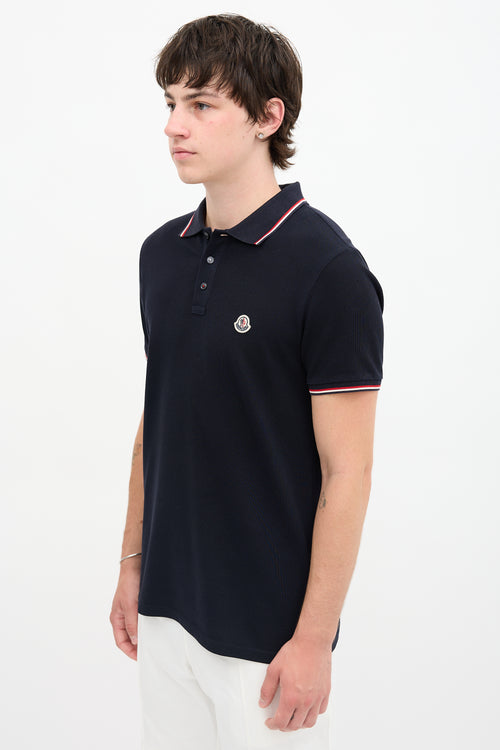 Moncler Piqué Knit Polo
