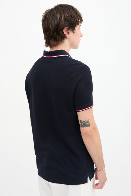 Moncler Piqué Knit Polo