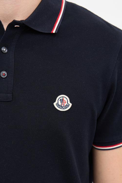 Moncler Piqué Knit Polo