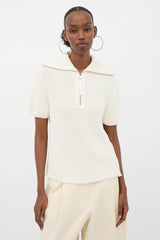Moncler Quarter Zip Ciclista Sweater