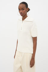 Moncler Quarter Zip Ciclista Sweater