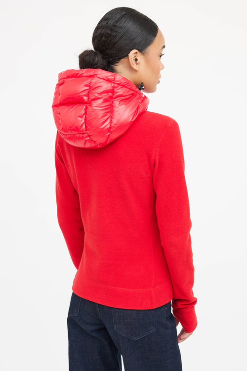 Moncler Maglia Hooded Cardigan