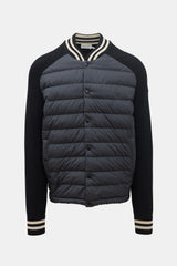 Moncler Rib Knit Puffer Cardigan