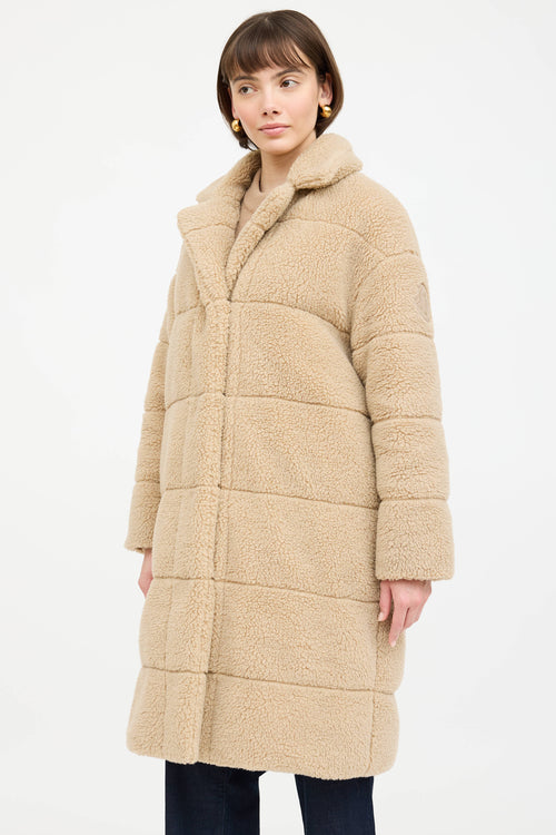 Moncler Sherpa Baguad Reversible Coat