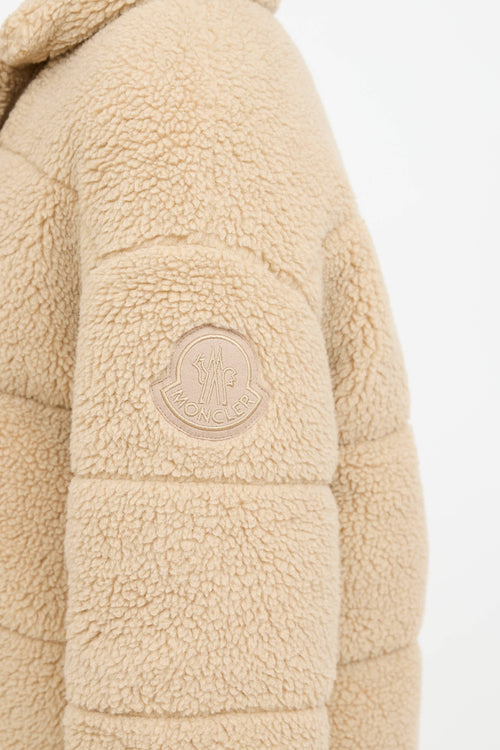 Moncler Sherpa Baguad Reversible Coat