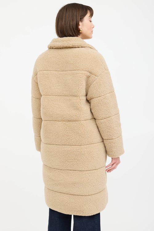 Moncler Sherpa Baguad Reversible Coat