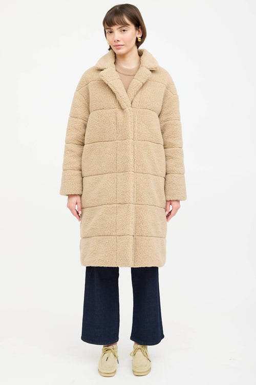 Moncler Sherpa Baguad Reversible Coat