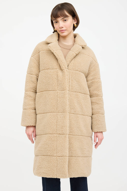 Moncler Sherpa Baguad Reversible Coat