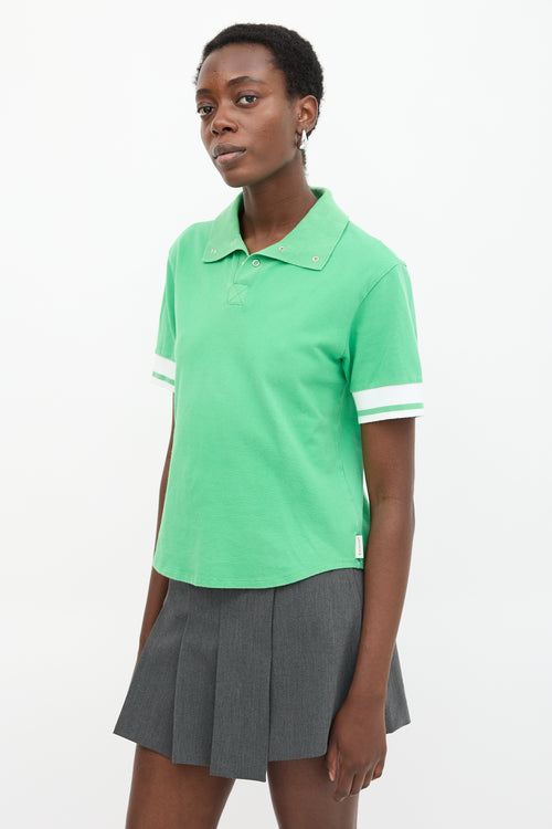 Moncler Snap Button Polo