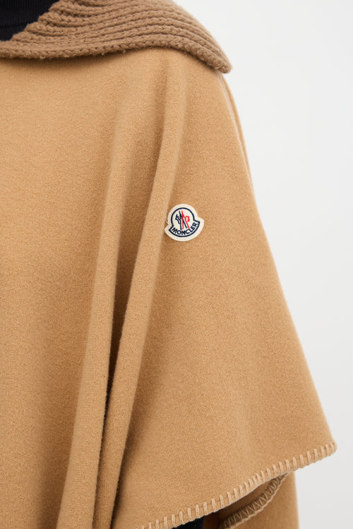 Moncler Wool Cape