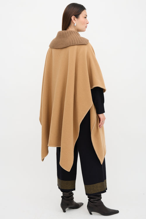 Moncler Wool Cape
