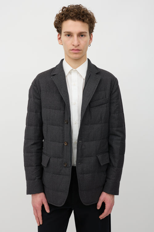 Moncler Wool Down Rodin Jacket