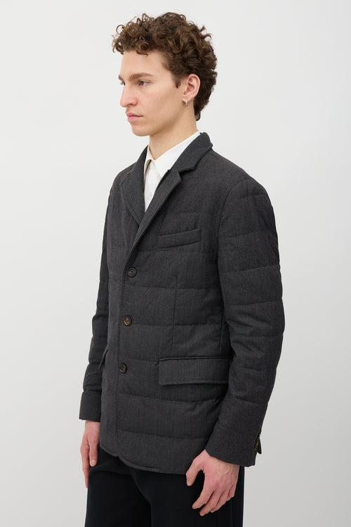 Moncler Wool Down Rodin Jacket