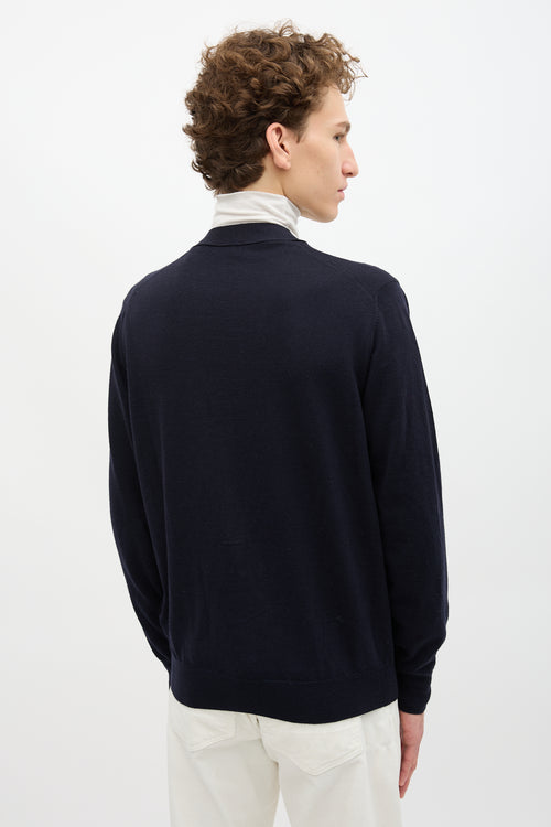 Moncler Wool Tricot Cardigan