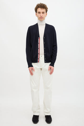 Moncler Wool Tricot Cardigan