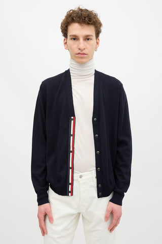 Moncler Wool Tricot Cardigan