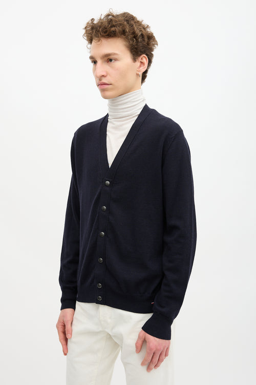 Moncler Wool Tricot Cardigan
