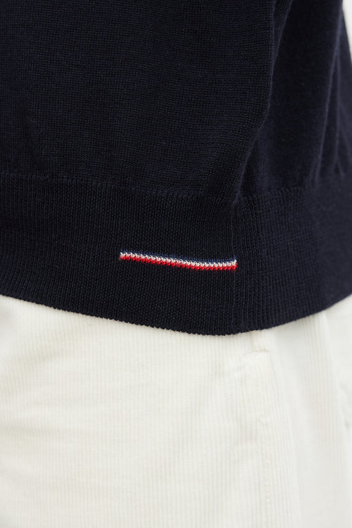 Moncler Wool Tricot Cardigan