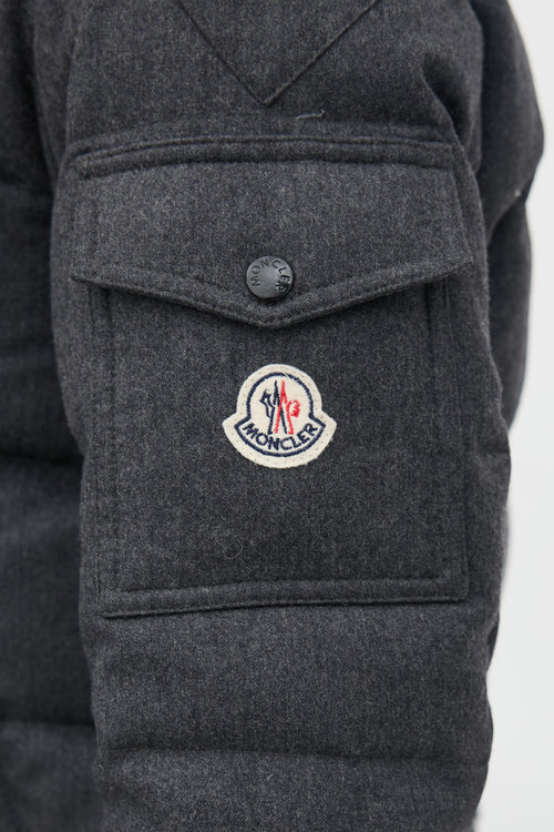 Moncler Wool Down Montgenevre Jacket