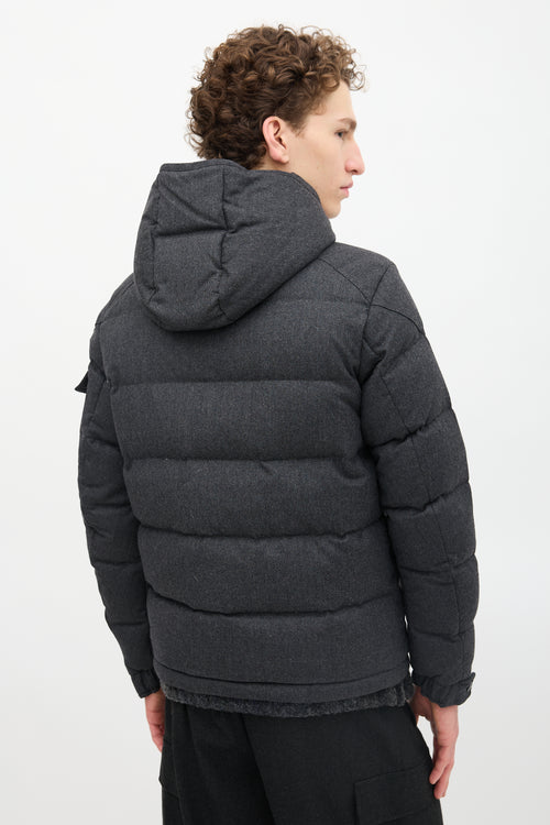 Moncler Wool Down Montgenevre Jacket