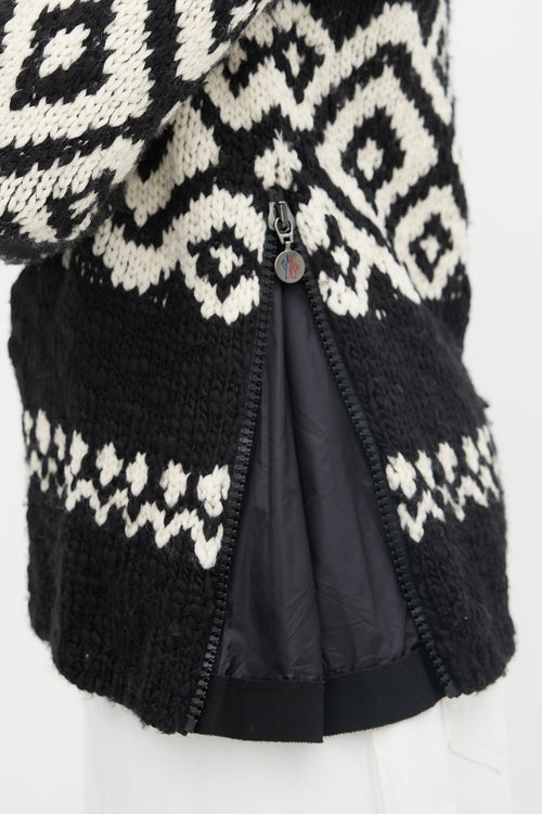 Moncler Wool Fair Isle Sweater