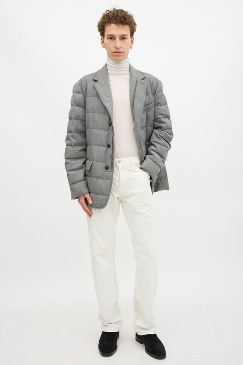 Moncler Wool & Down Rodin Jacket