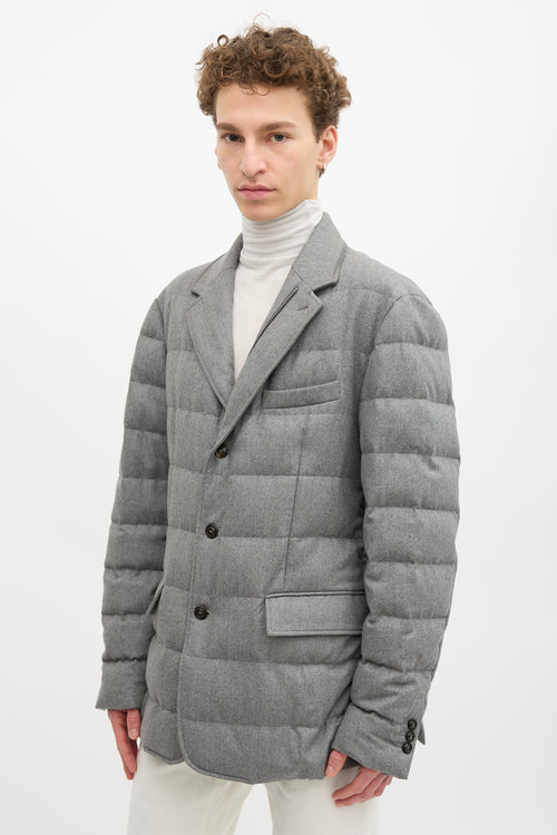 Moncler Wool & Down Rodin Jacket
