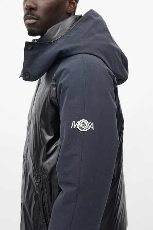 Moncler X Frgmnt Black Maya70 Down Puffer Jacket