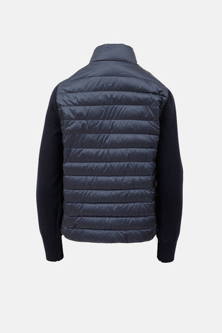 Moncler Wool Tricot Cardigan Jacket